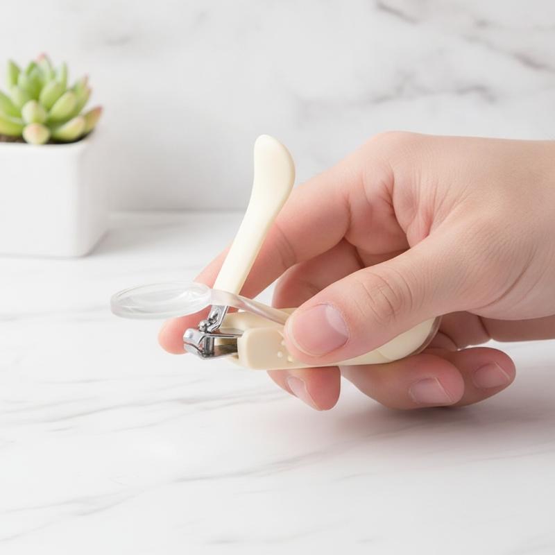 Baby Nursery Unit - Toddler Nail Cutter with Magnifying Glass