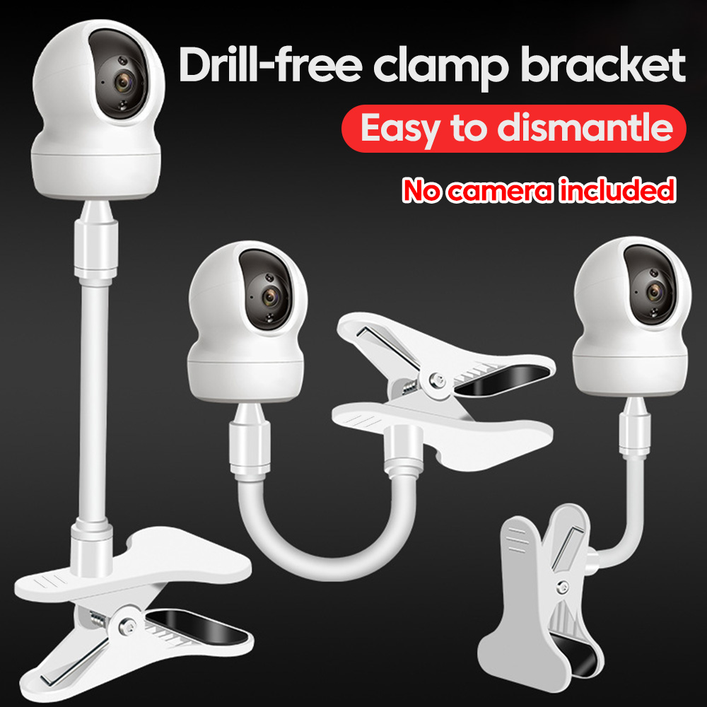 Baby Nursery Camera - Protable Flexible Camera Clamp Mount Baby