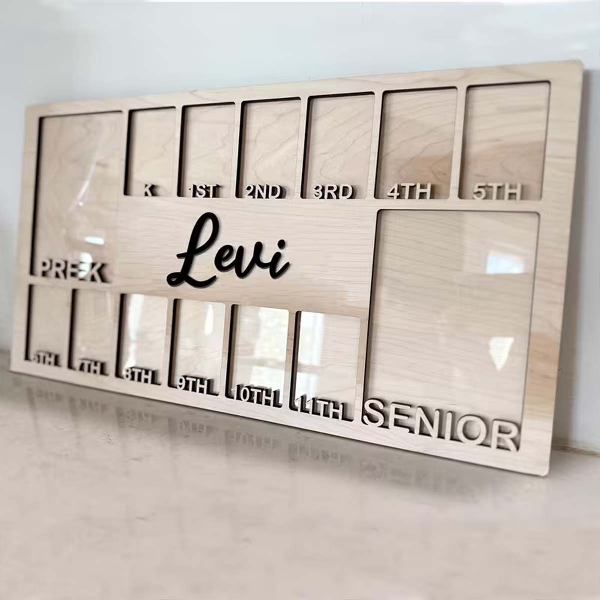 Photo Frame Baby - Custom Photo Frame Board Wooden Plaque