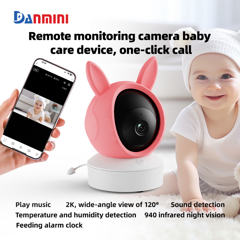 Baby Nursery Camera - Danmini 1080P Baby Monitor Mobile Tuya