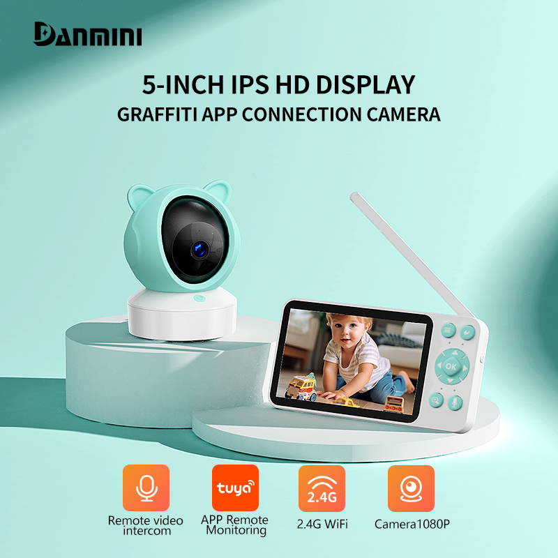 Baby Nursery Camera - Danmini TUYA App Control Baby Monitor