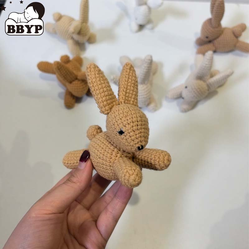Baby Nursery Crib - 1Pcs Adorable Crochet Rabbit Decoration, Baby