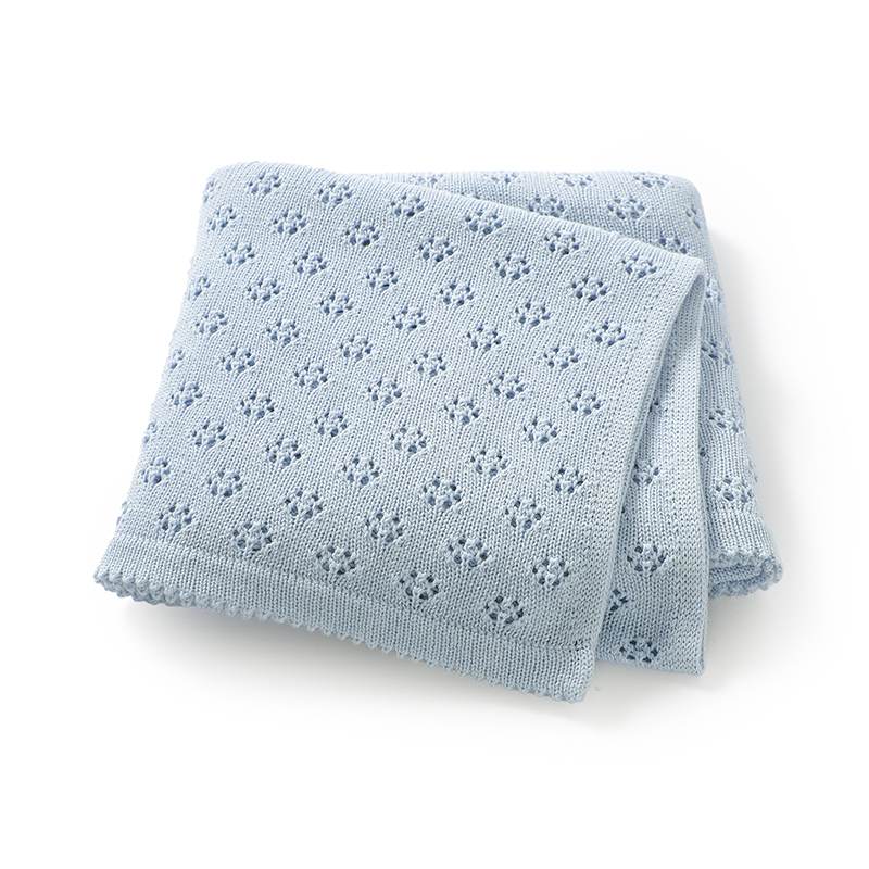 Baby Nursery Crib - Breathable Baby Stroller Blankets Swaddle Wrap