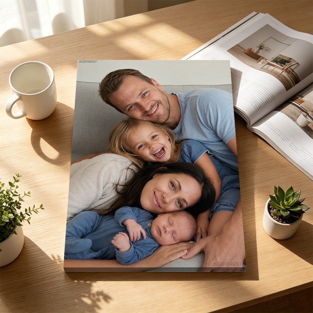Photo Frame Baby - 2D Personalized Photo Canvas Wall Art