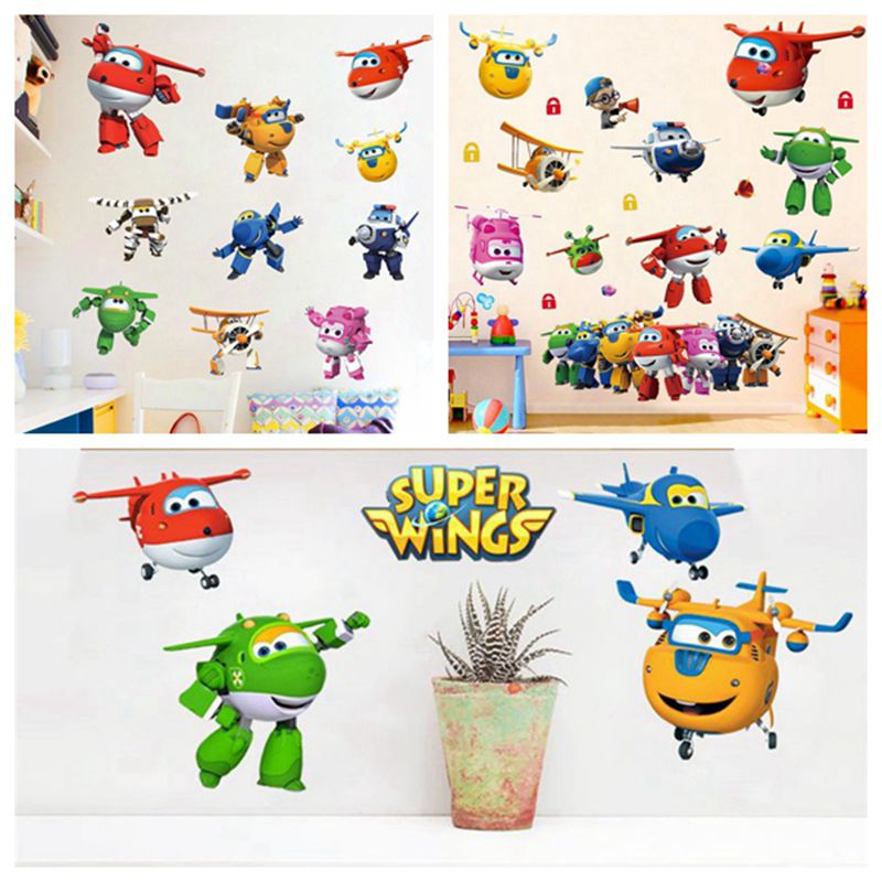 Hot Cartoon Super Wings Deform - огляд і ціна Baby Nursery Labels