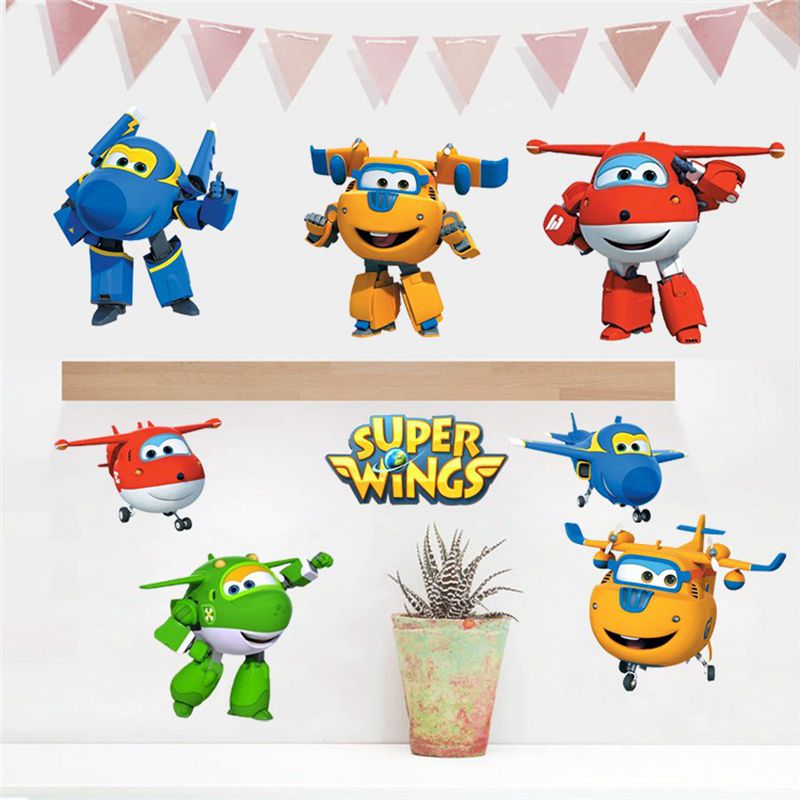 Hot Cartoon Super Wings Deform - огляд і ціна Baby Nursery Labels