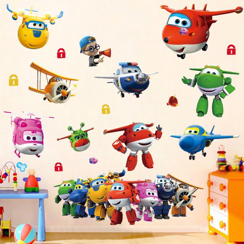 Hot Cartoon Super Wings Deform - огляд і ціна Baby Nursery Labels