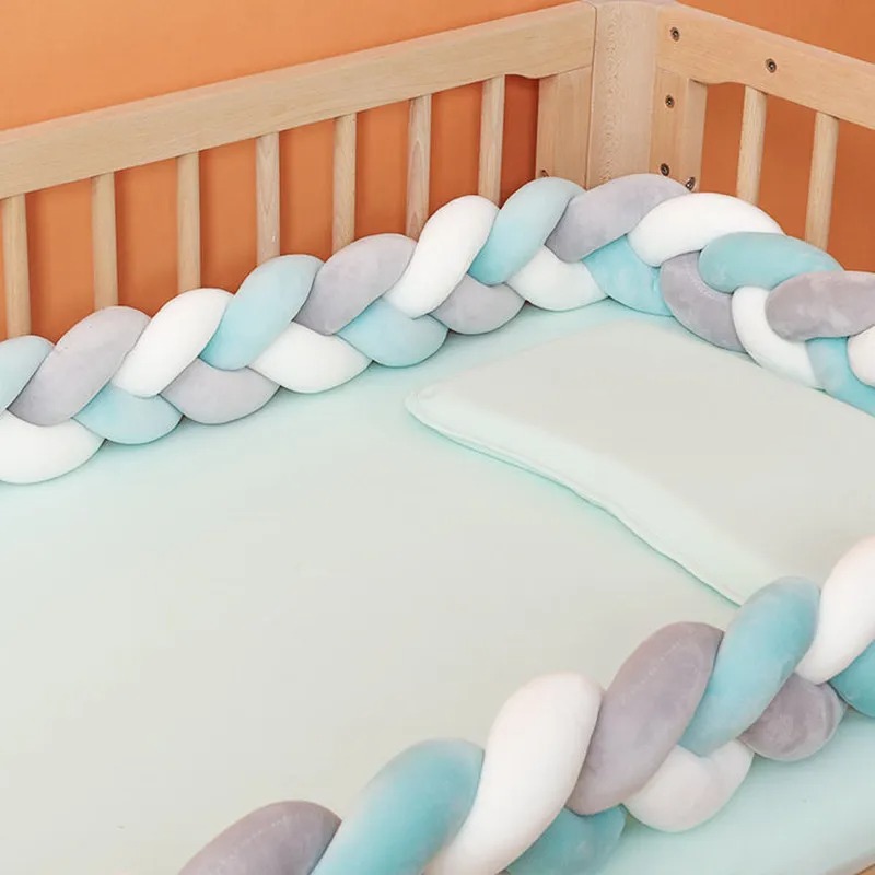 3M Baby Bed Bumper Long Knotte - огляд і ціна Baby Nursery Glider