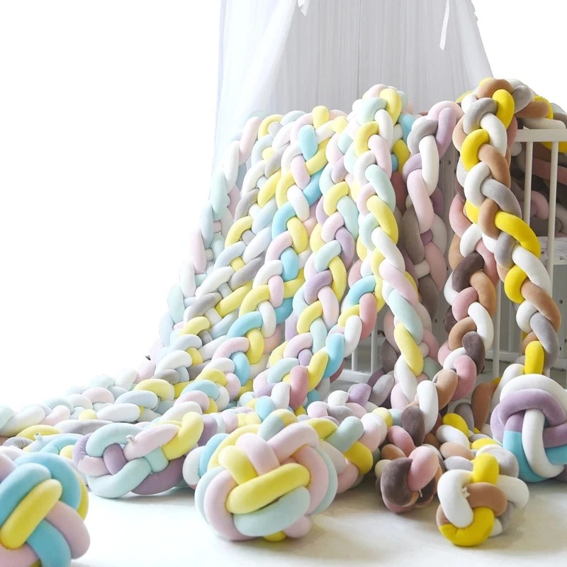 3M Baby Bed Bumper Long Knotte - огляд і ціна Baby Nursery Glider
