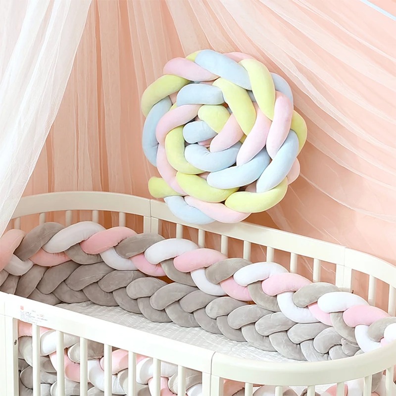 3M Baby Bed Bumper Long Knotte - огляд і ціна Baby Nursery Glider