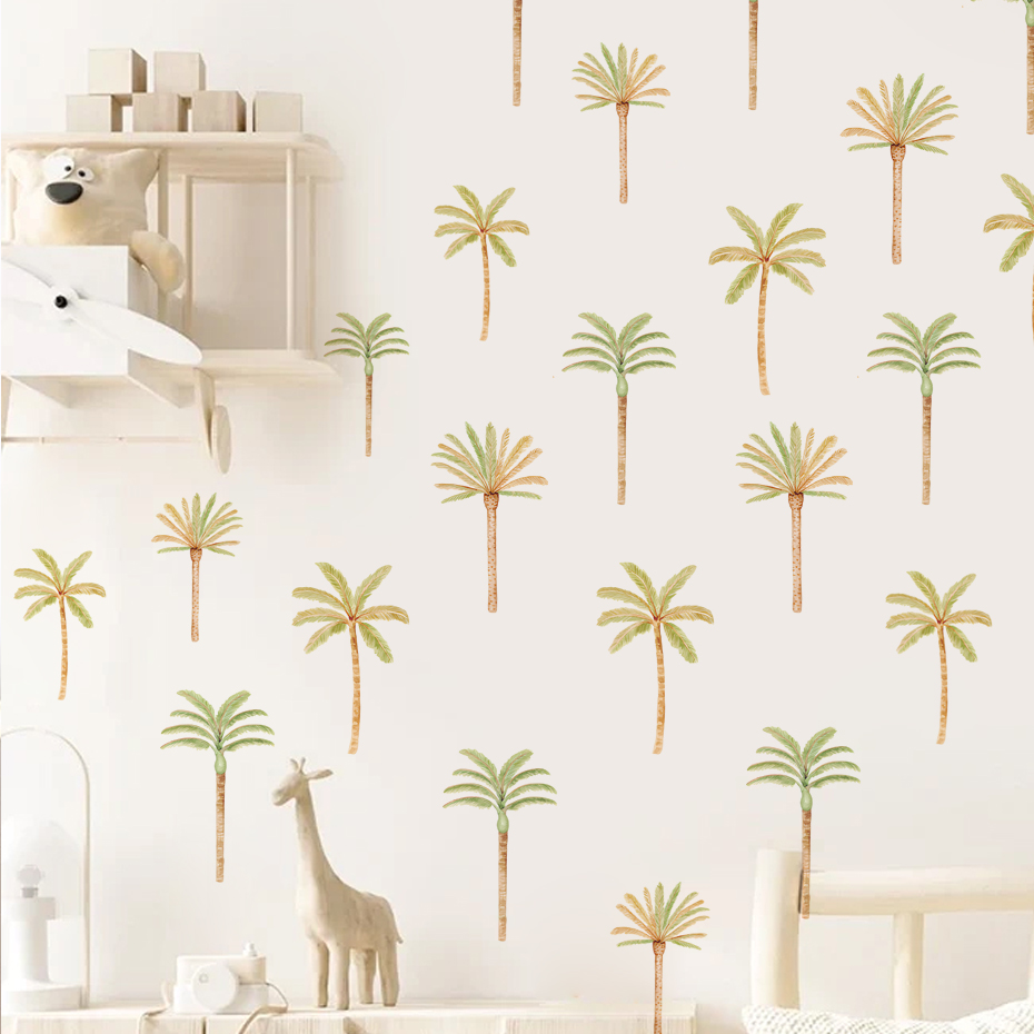 Boho Coconut Palm Tree Wall St - огляд і ціна Baby Nursery Decor Boy