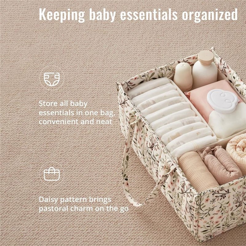 BEDW-Nursery Floral Diaper Cad - огляд і ціна Baby Nursery Must Haves