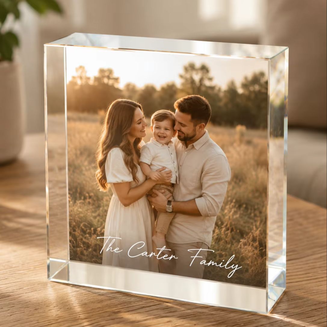 Personalized Family Acrylic Ph - огляд і ціна Photo Frame Baby