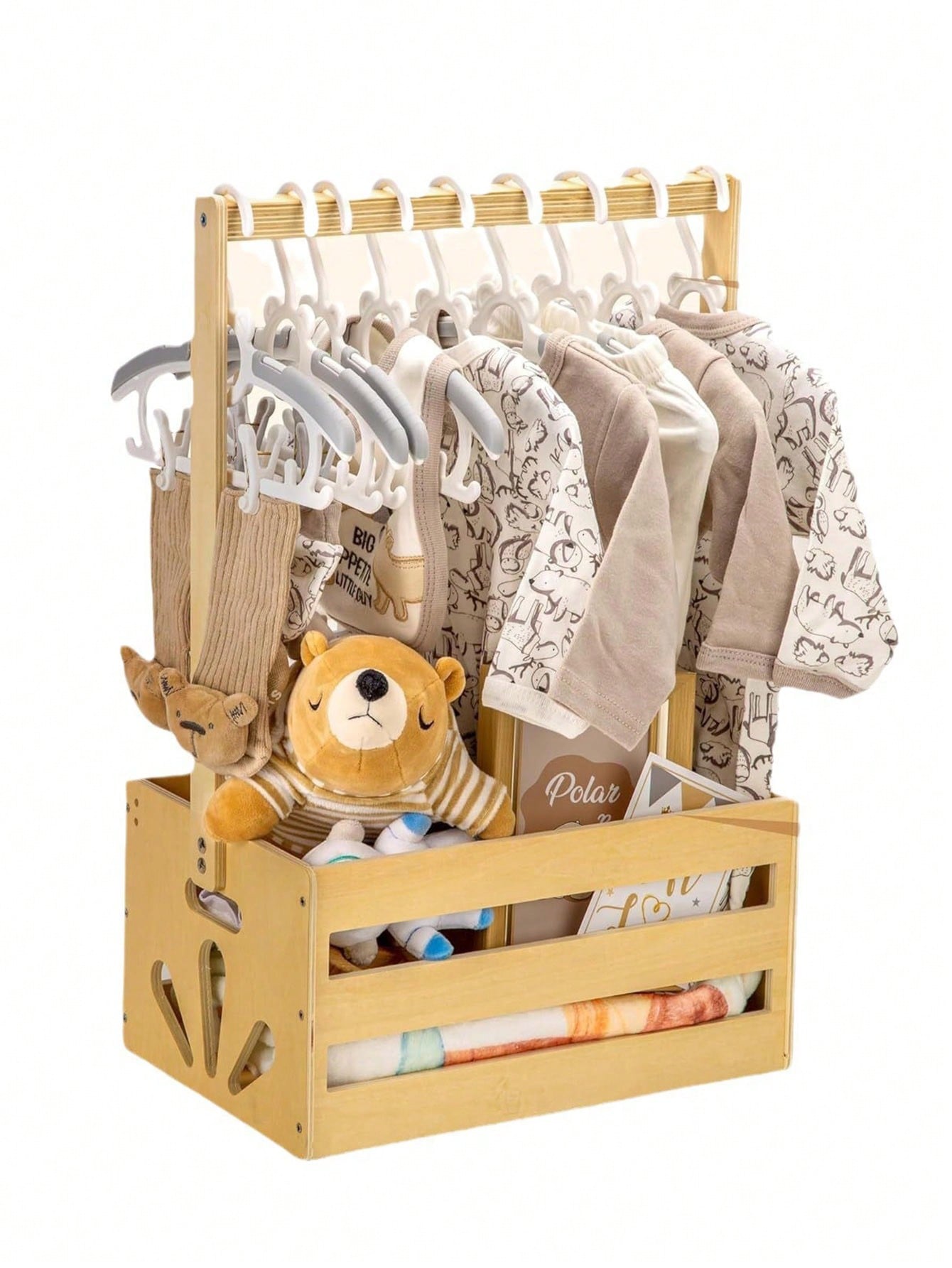 Baby Shower Crate Box With Han - огляд і ціна Baby Nursery Unit