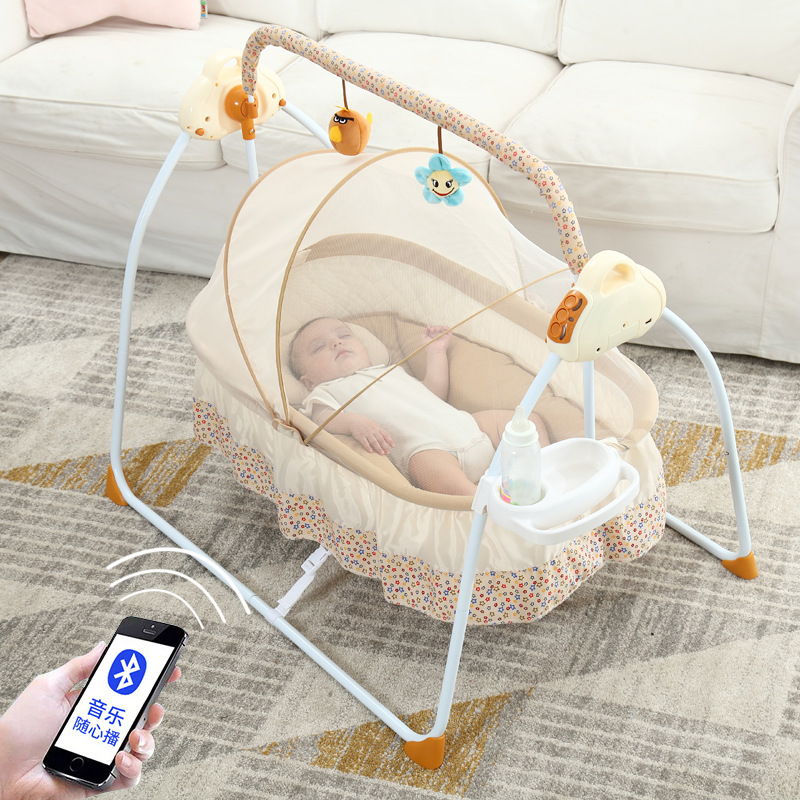 Smart Electric Baby Cradle Bed - огляд і ціна Baby Nursery Hamper