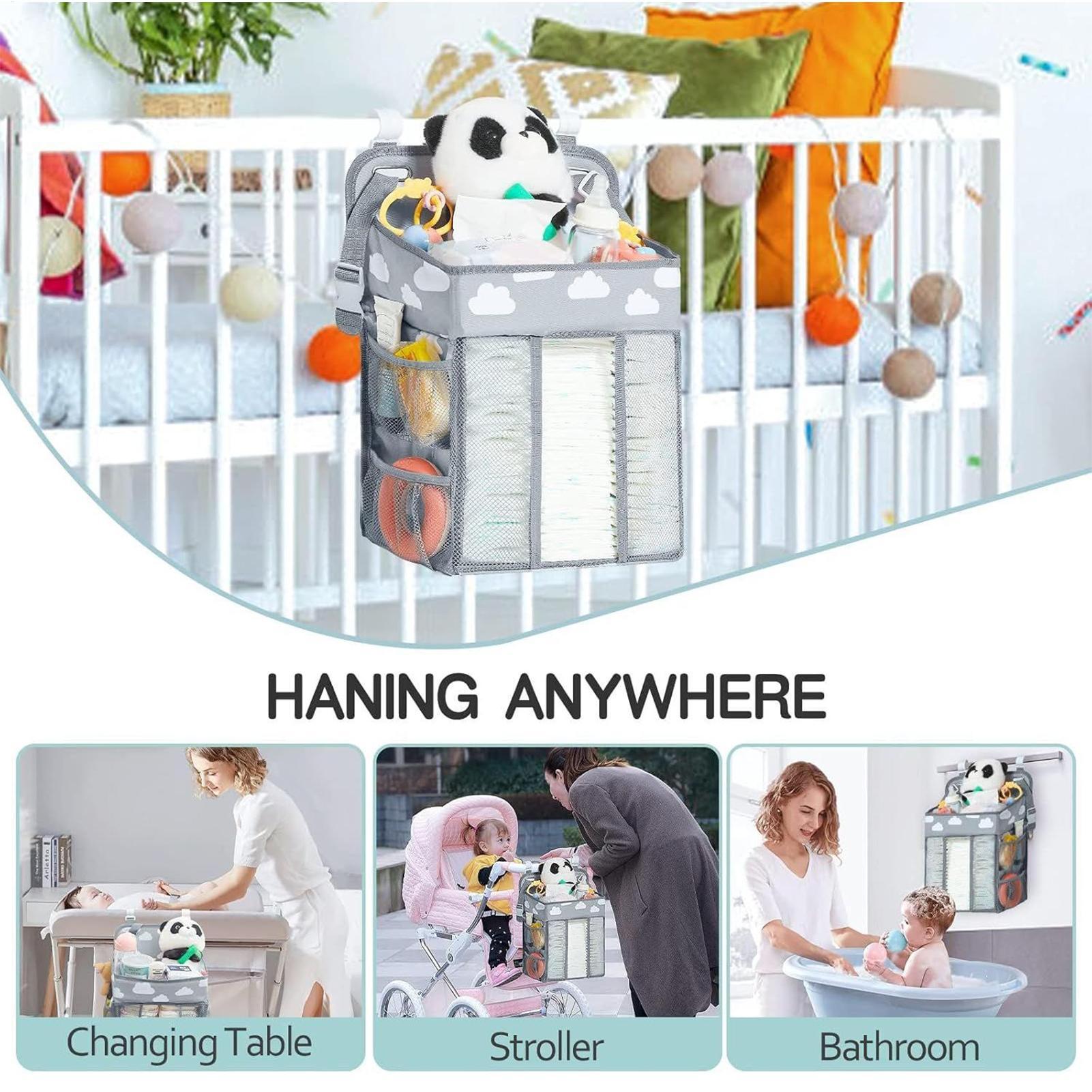 Crib Diaper Organizer Waterpro - огляд і ціна Baby Nursery Crib
