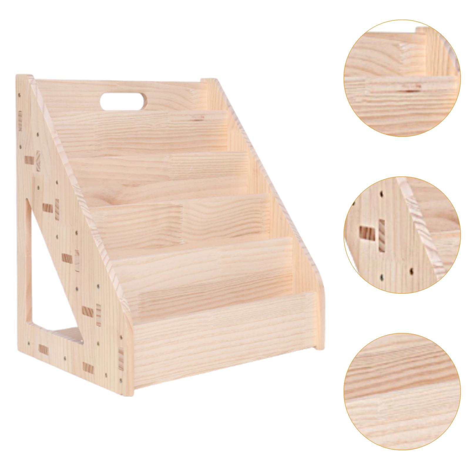 Kids Bookshelf Wooden Storage  - огляд і ціна Baby Nursery Unit