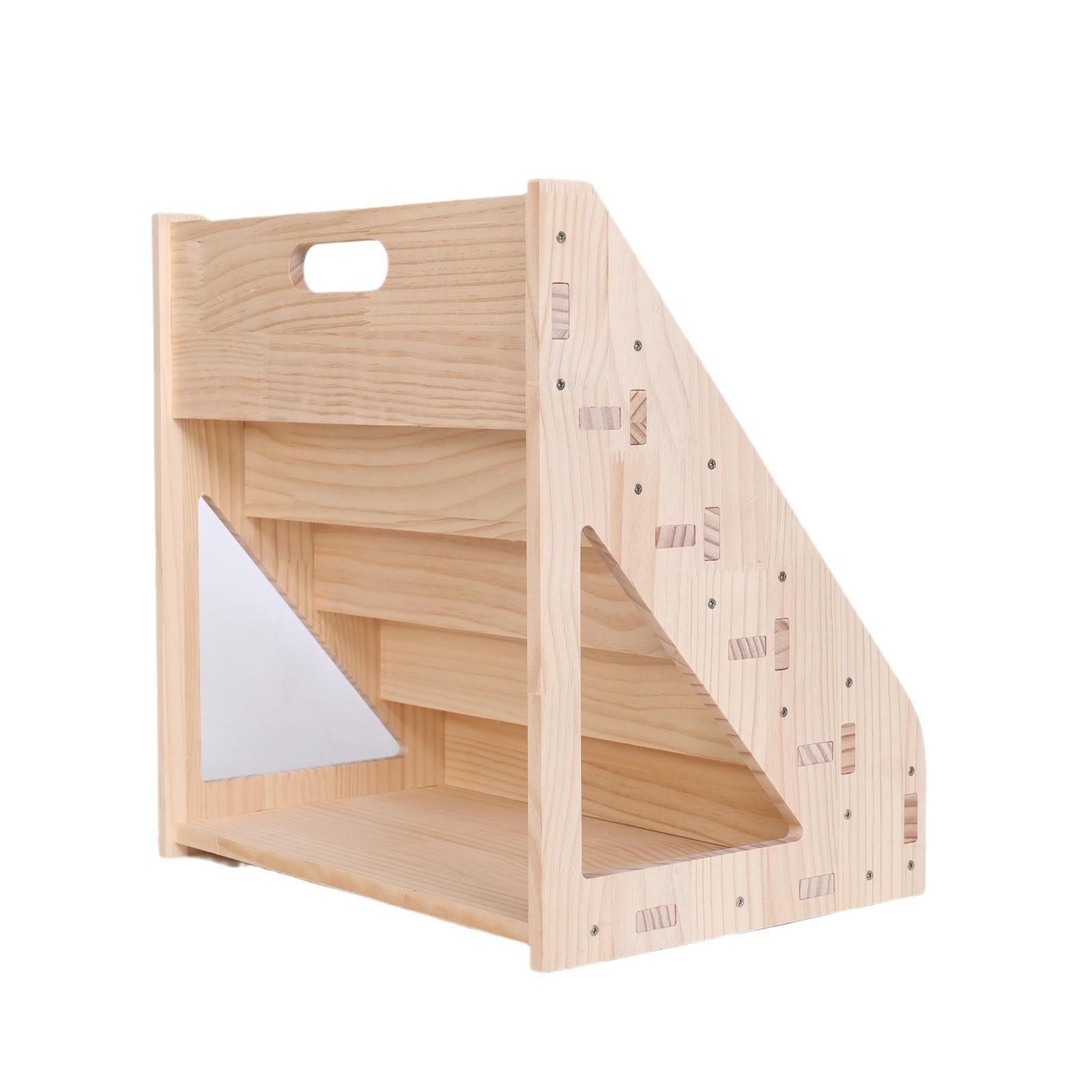 Kids Bookshelf Wooden Storage  - огляд і ціна Baby Nursery Unit