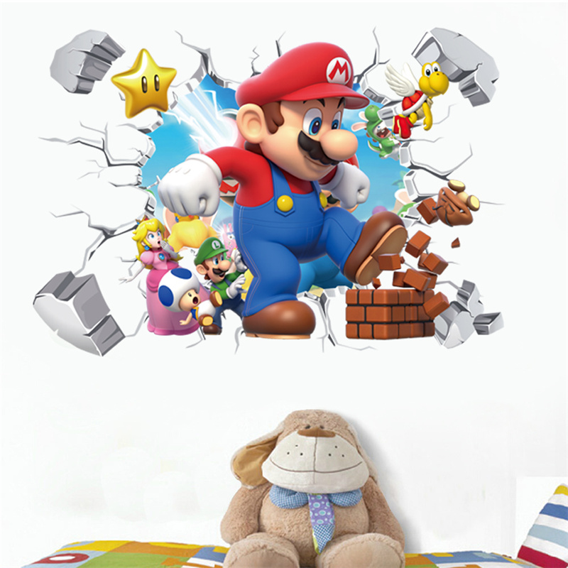 3D Cartoon Anime Game Characte - огляд і ціна Baby Nursery Labels