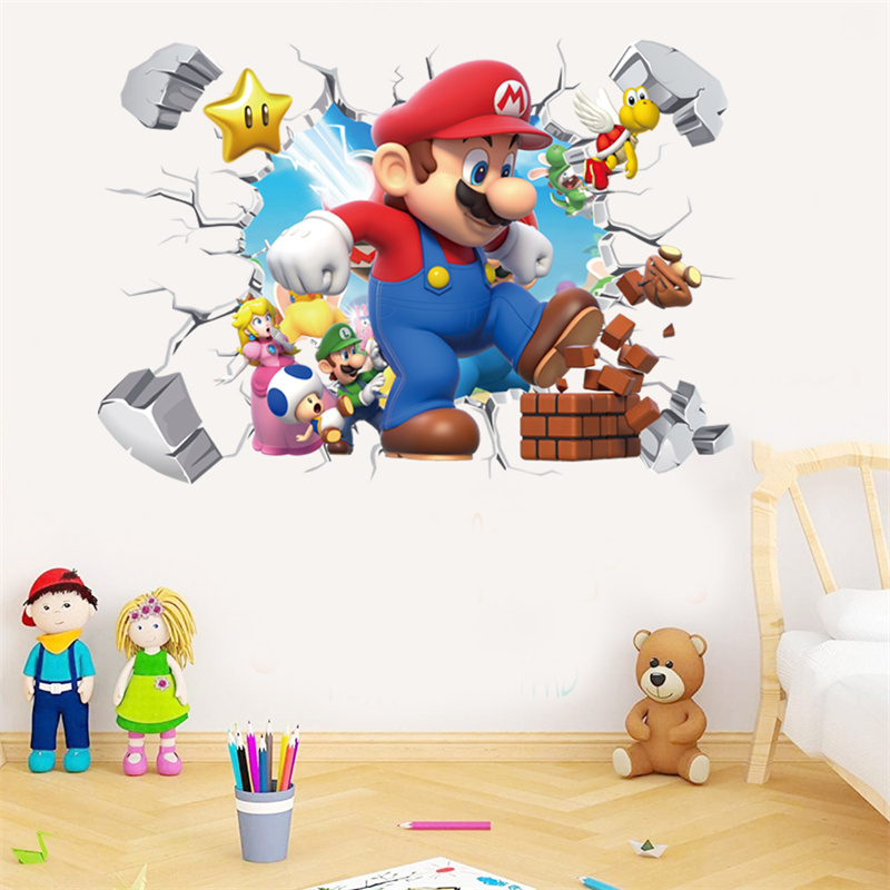 3D Cartoon Anime Game Characte - огляд і ціна Baby Nursery Labels