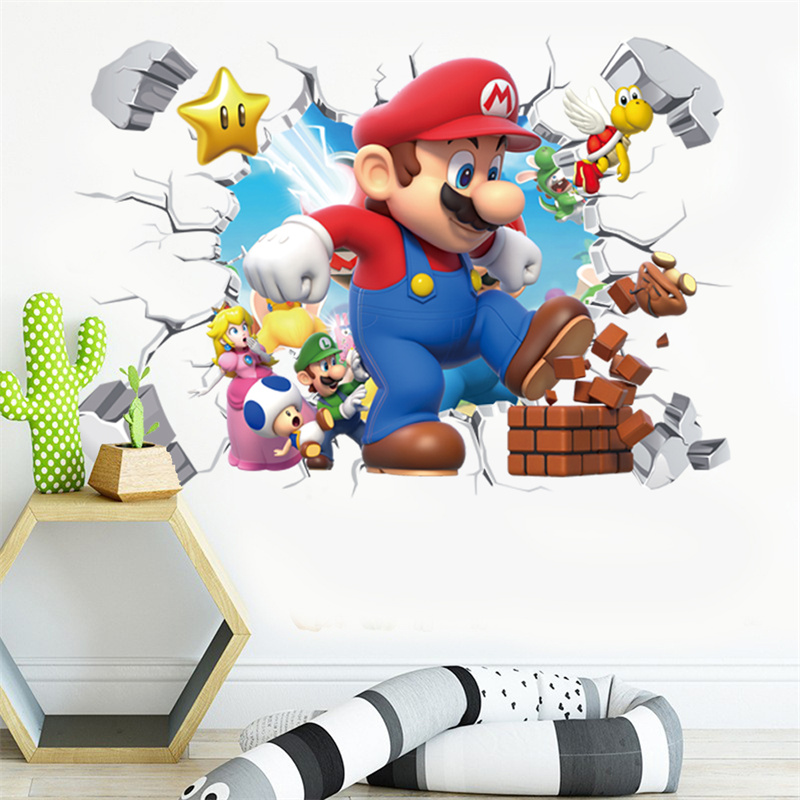 3D Cartoon Anime Game Characte - огляд і ціна Baby Nursery Labels