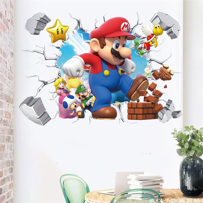 3D Cartoon Anime Game Characte - огляд і ціна Baby Nursery Labels