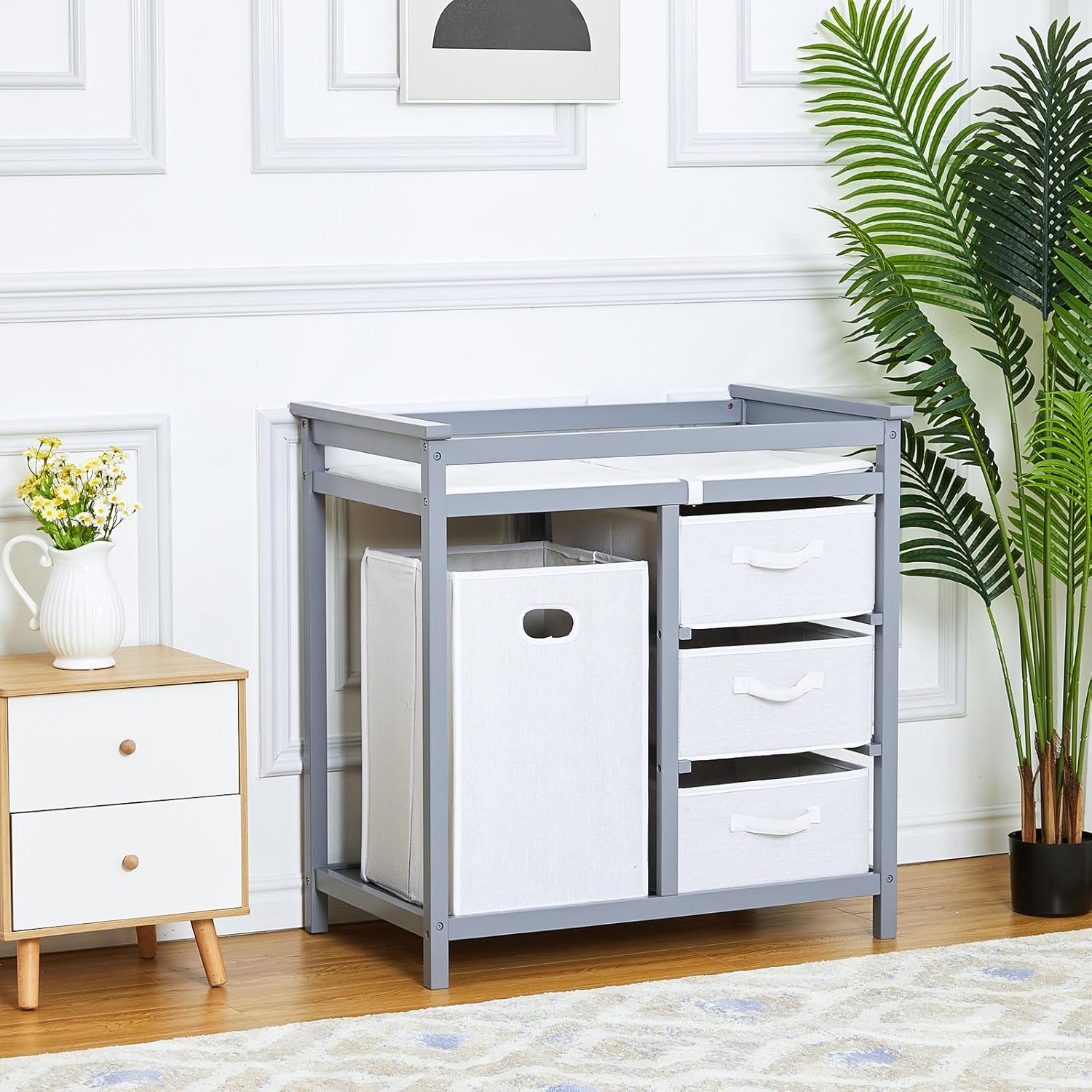 Baby Changing Table with Chang - огляд і ціна Baby Nursery Unit