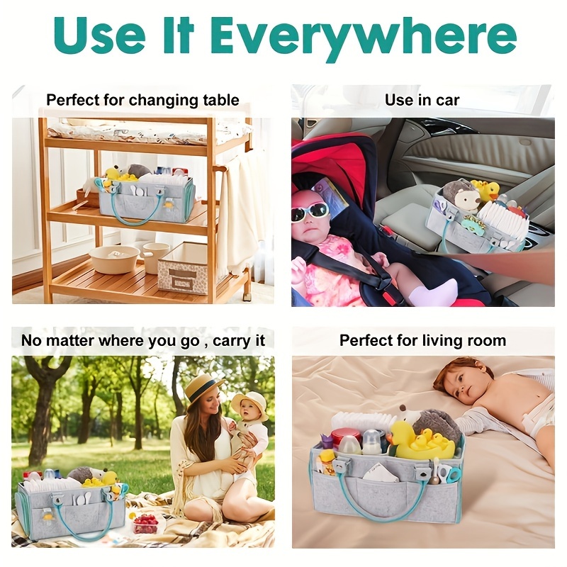 Baby Diaper Caddy, Organizer N - огляд і ціна Baby Nursery Must Haves