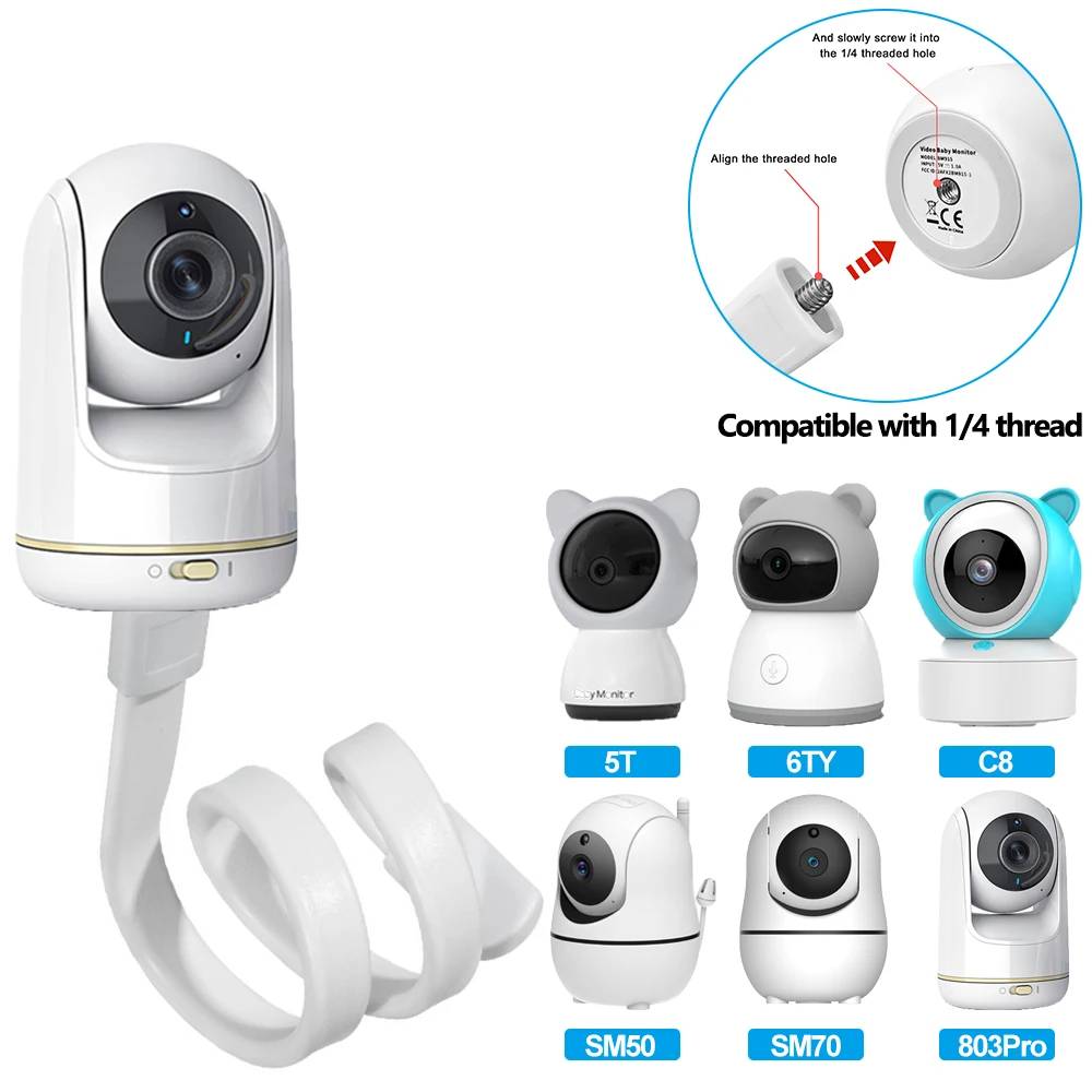 Baby Monitor Holder Flexible B - огляд і ціна Baby Nursery Camera