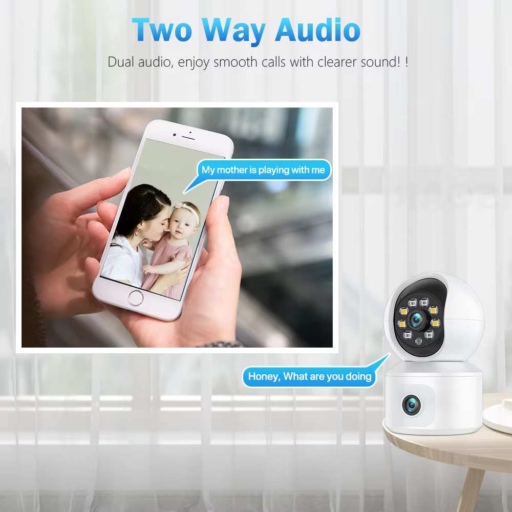 6MP ICSEE WiFi IP Camera Dual  - огляд і ціна Baby Nursery Camera