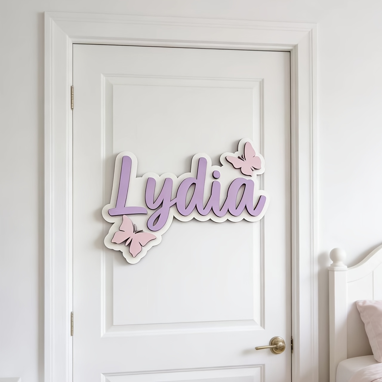 Personalized Blue & Pink Butte - огляд і ціна Baby Nursery Decorations