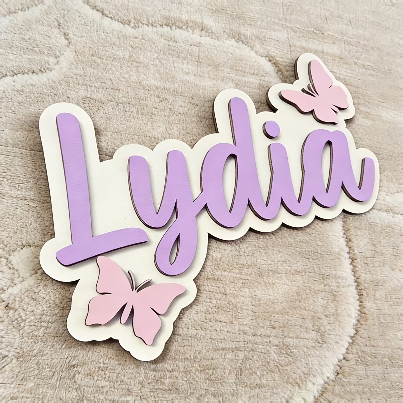 Personalized Blue & Pink Butte - огляд і ціна Baby Nursery Decorations