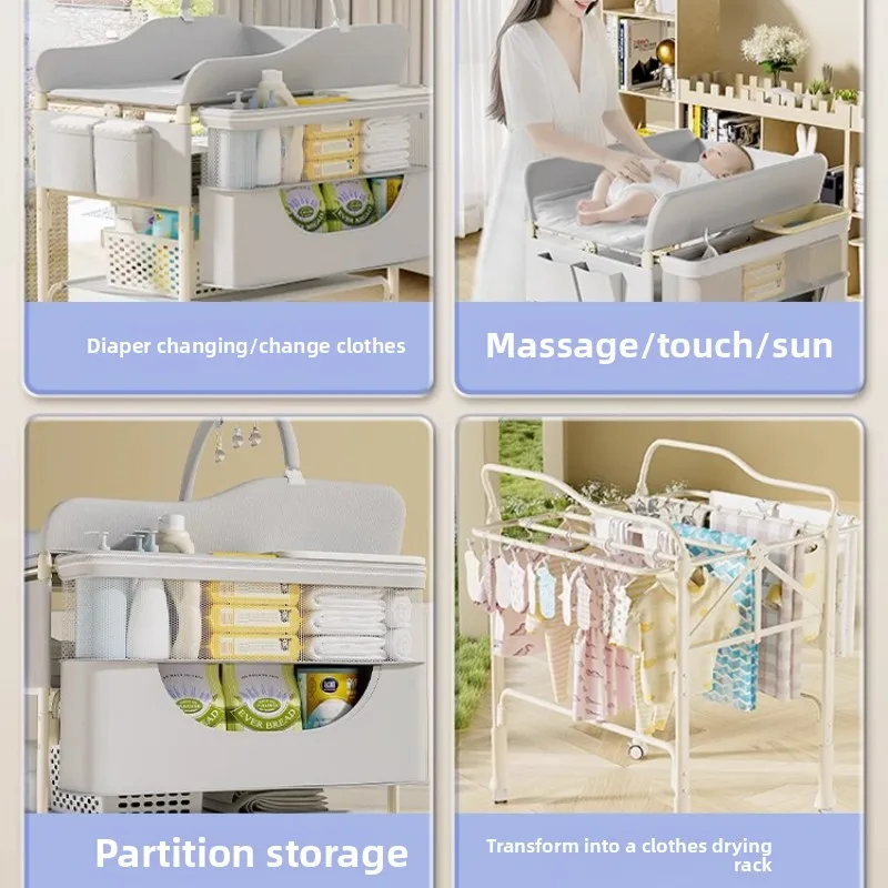 2 in 1 Baby Changing Table Cri - огляд і ціна Baby Nursery Crib