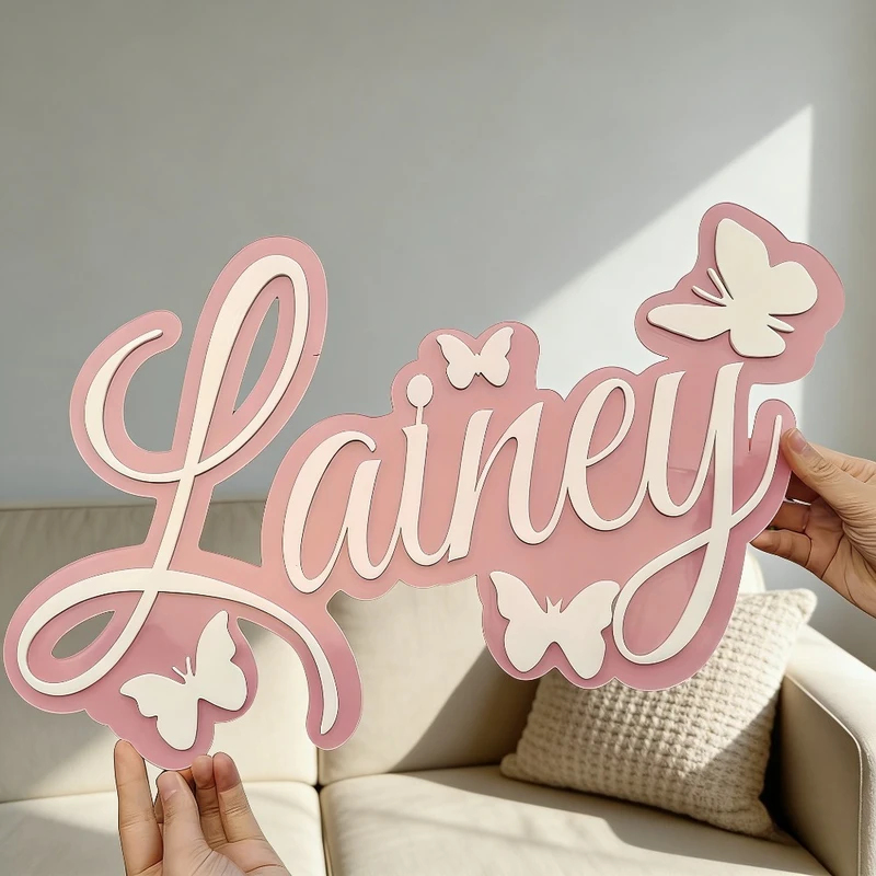 Personalized Baby Name Plaque, - огляд і ціна Baby Nursery Decorations