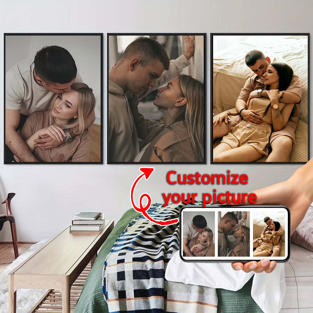 Triptych - 2D Custom Photo Woo - огляд і ціна Photo Frame Baby