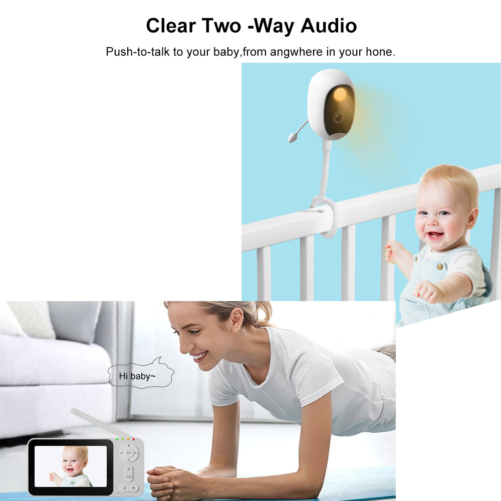4.3-inch Intelligent Baby Moni - огляд і ціна Baby Nursery Camera