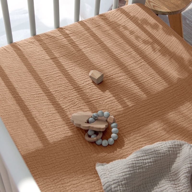 Soft Breathable Muslin Cotton  - огляд і ціна Baby Nursery Crib