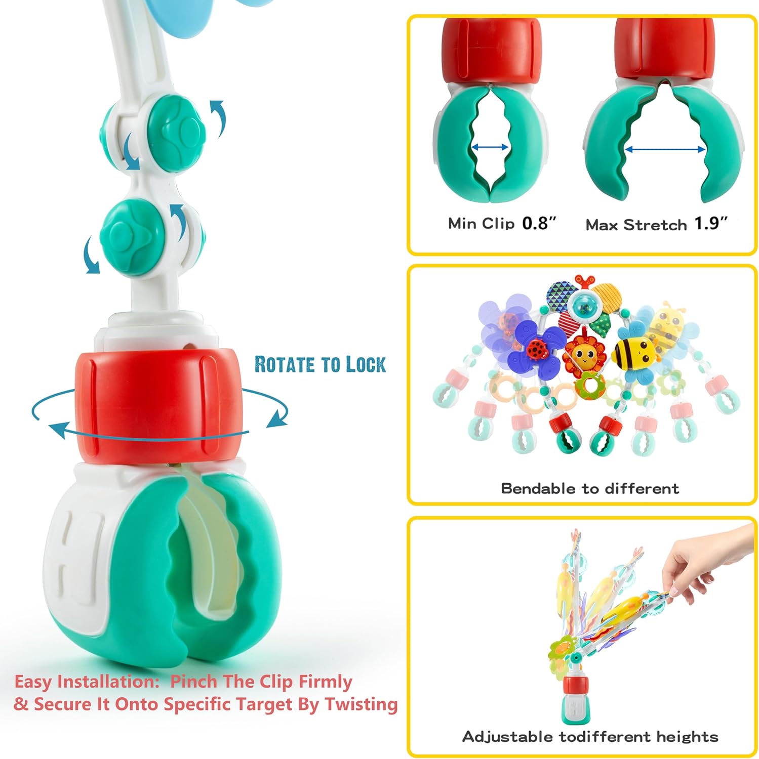 Adjustable Arch Bassinet Toys  - огляд і ціна Baby Nursery Hamper