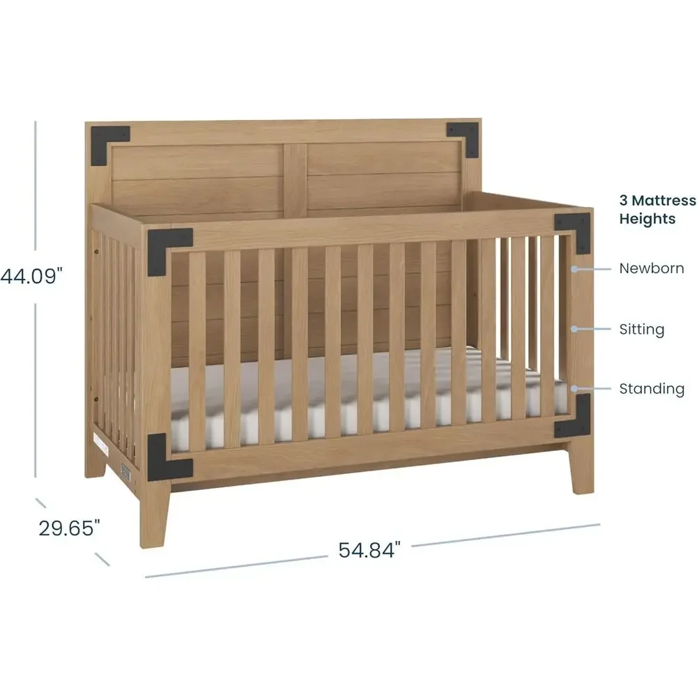 Lucas Design 4-in-1 Convertibl - огляд і ціна Convertible Crib Set