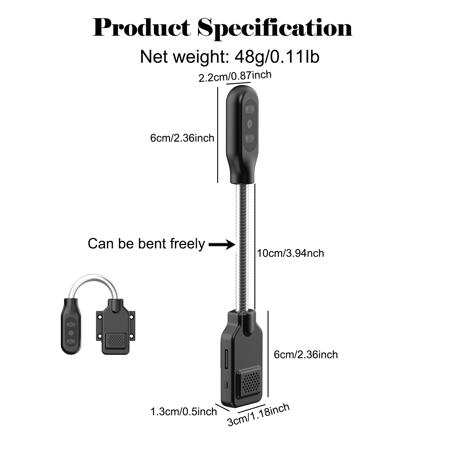 Flexible Gooseneck Baby Pet Mo - огляд і ціна Baby Nursery Camera