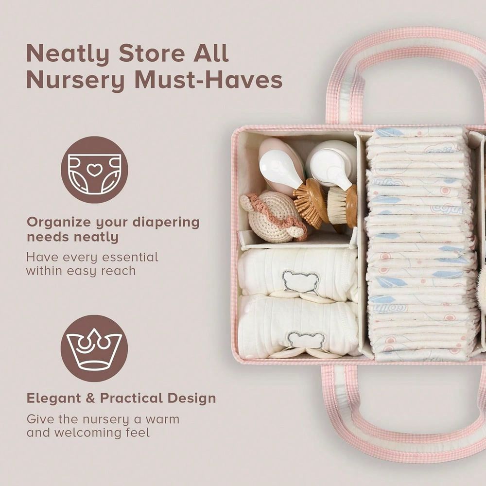 Diaper Caddy Organizer With Ha - огляд і ціна Baby Nursery Must Haves