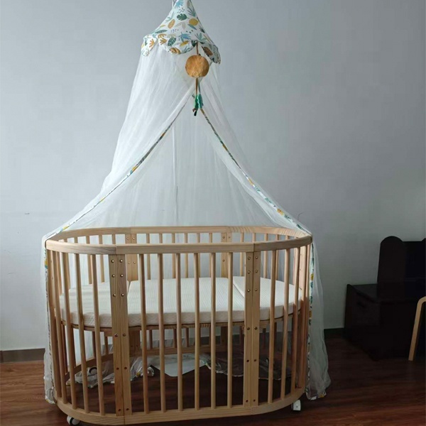 Convertible 3 In 1 Oval Shaped - огляд і ціна Convertible Crib Set