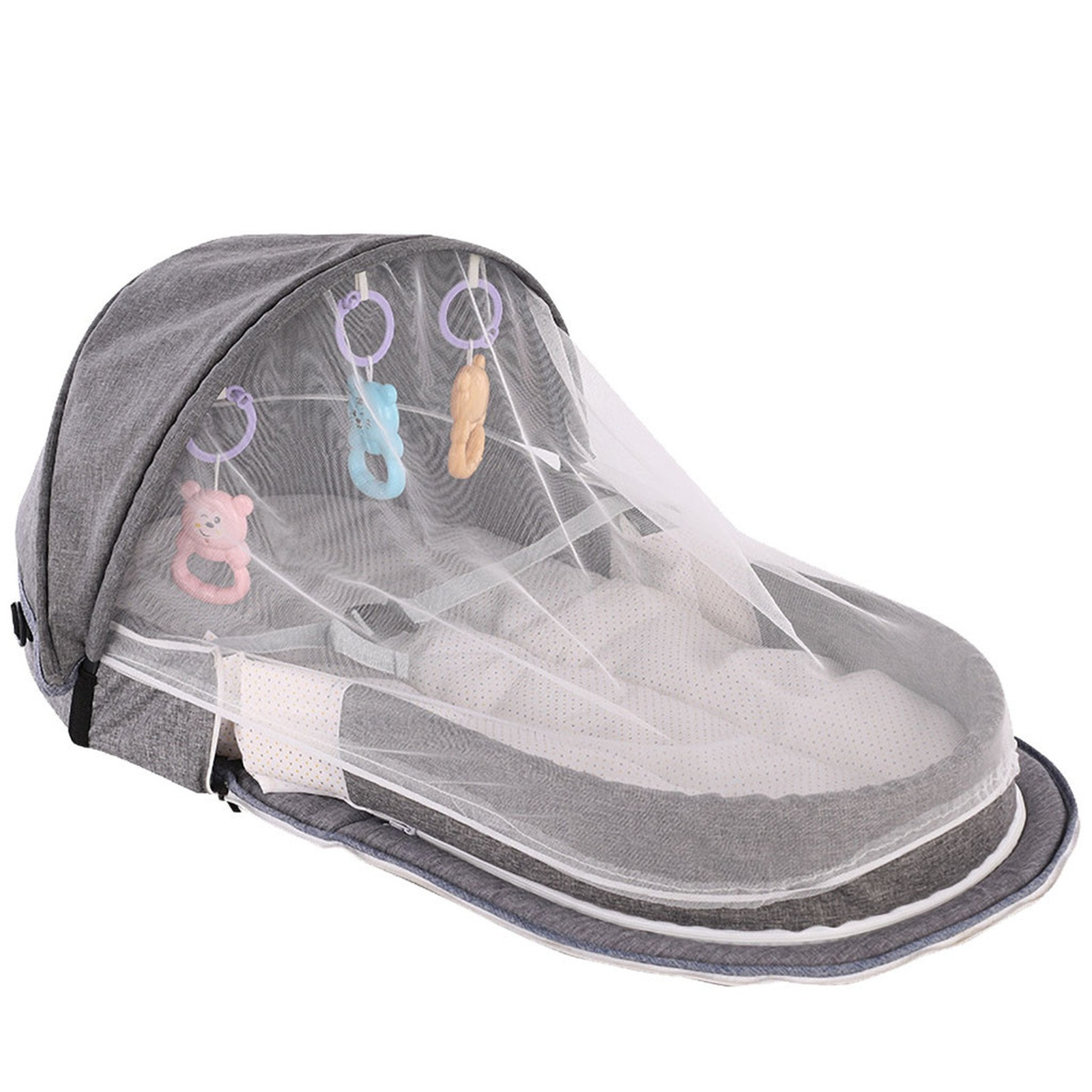 Baby Bed Folding Portable Baby - огляд і ціна Baby Nursery Hamper