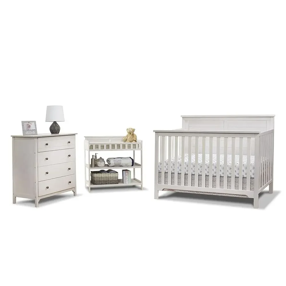 urniture armhouse 3-Piece Nurs - огляд і ціна Convertible Crib Set