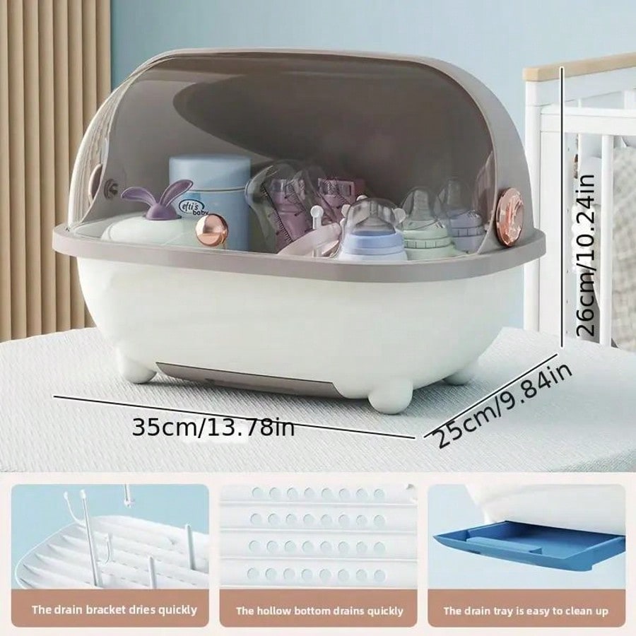 Baby Bottle Drying Rack Storag - огляд і ціна Baby Nursery Unit