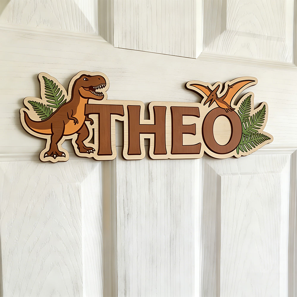 Personalized Dinosaur Name Sig - огляд і ціна Baby Nursery Decorations
