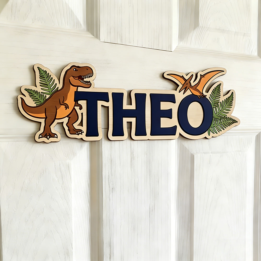 Personalized Dinosaur Name Sig - огляд і ціна Baby Nursery Decorations