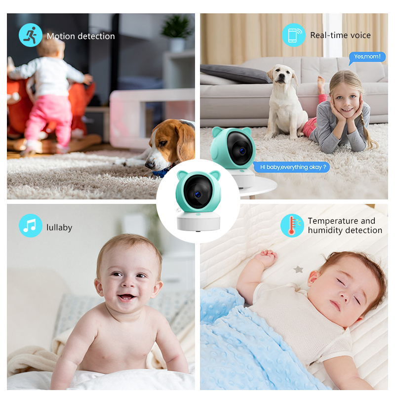 Danmini 1080P Baby Monitor Mob - огляд і ціна Baby Nursery Camera