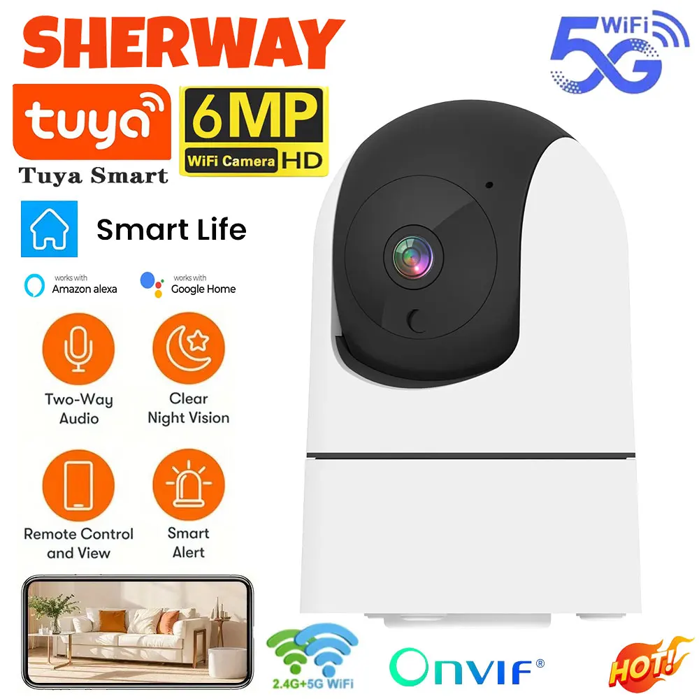 Tuya 5G WiFi IP Camera Indoor  - огляд і ціна Baby Nursery Camera