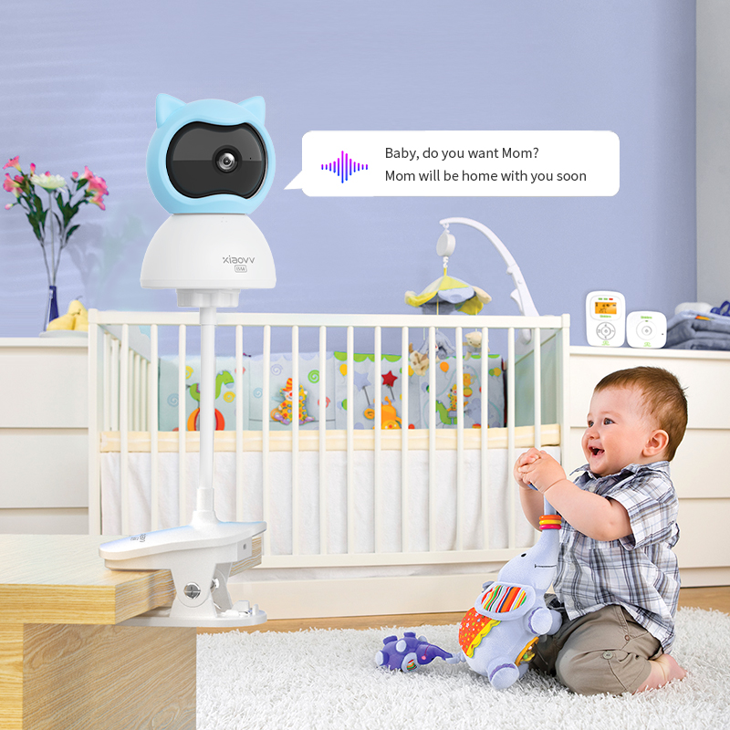 4MP WiFi Xiaovv Indoor Baby Mo - огляд і ціна Baby Nursery Camera